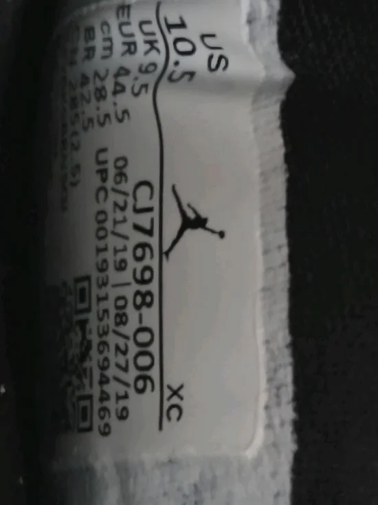 Nike Air Max Dawn Blk/Red Athletic Running Walking Sneakers US Men's Size 9.5 - Picture 9 of 10